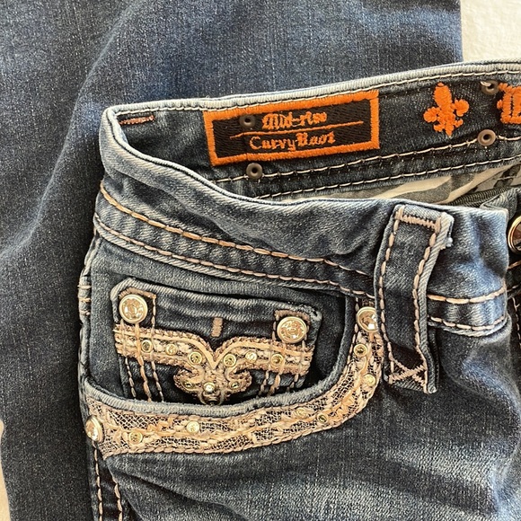 COPY - Rock Revival Jeans. Size 29 long. Tansy Mid Rise Curvy Boot - Picture 4 of 8